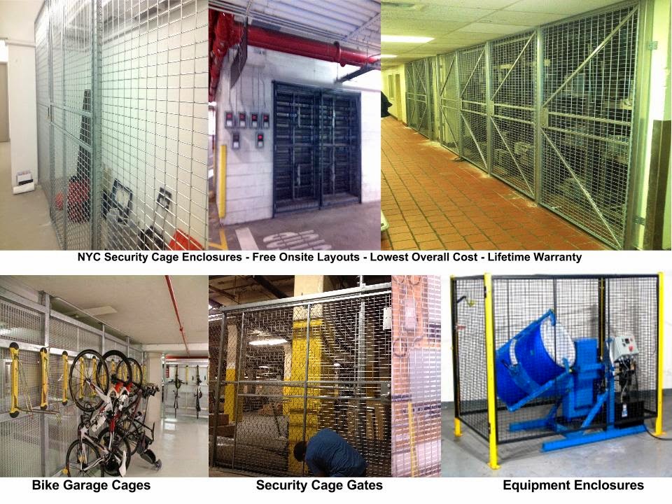 NYC Security Cage Enclosures for Parking Garages | Parking Garage Security Cages NYC