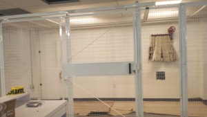 wire partition security cages NYC