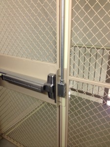 Stairwell Door Cages NYC 