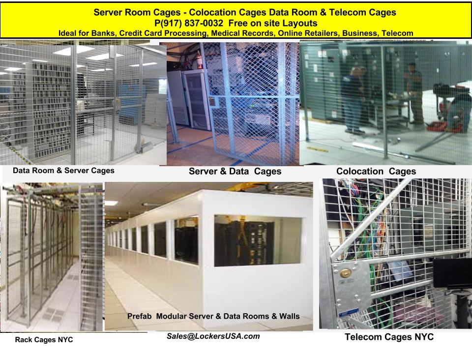 Server Room Cage Enlosures NYC