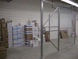 woven wire wecurity lockers