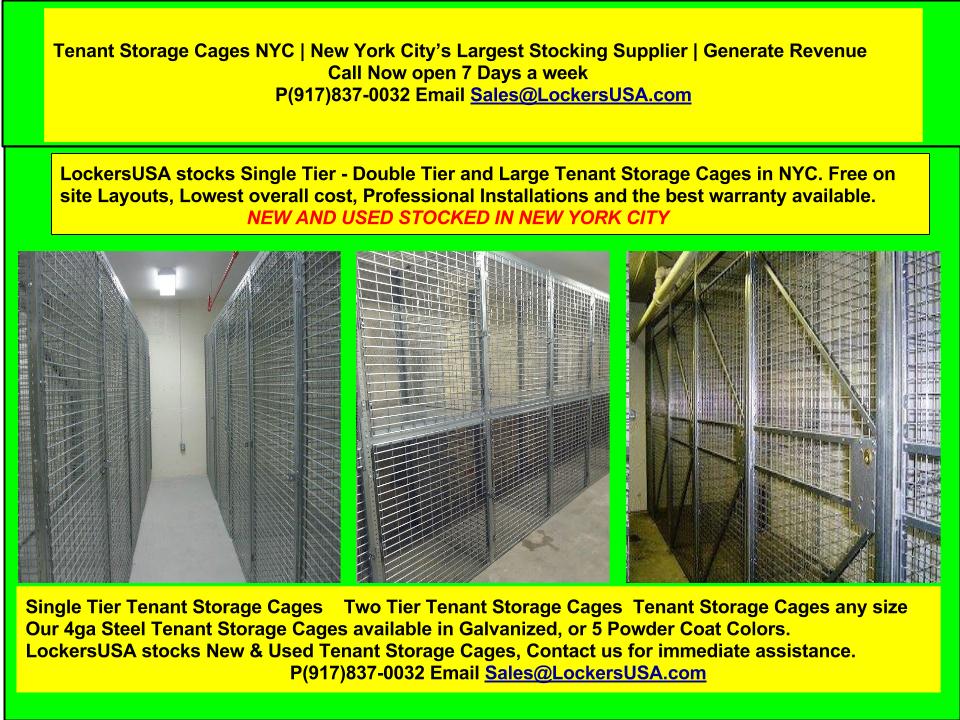 tenant storage cages Brooklyn 11232