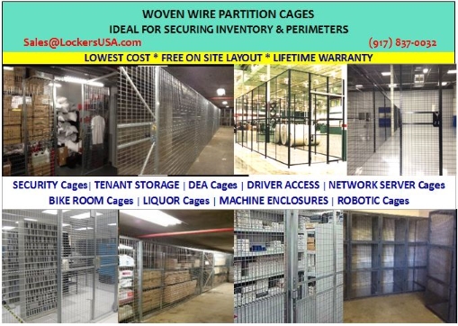 Woven Wire Partitions Woodbridge NJ