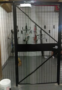 bike room cage NYC