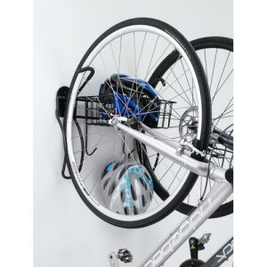 #BB1888 stores two bikes with a basket in the middle. Stocked in NYC. Sales@LockersUSA.com