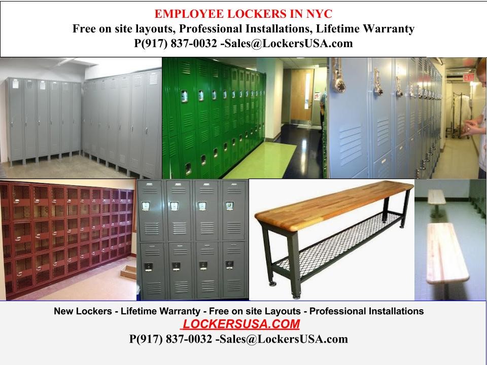Lockers in Long Island City 