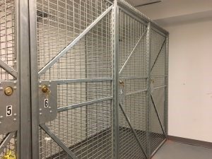 Folding Guard Tenant Storage Cages Astoria