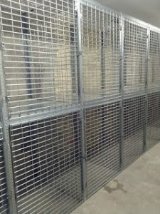 Folding Guard Tenant Storage Cages Astoria