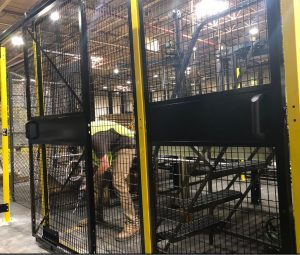 machine guarding conveyors safety cage NJ