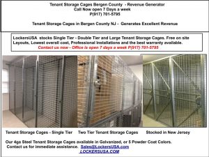 Tenant Storage Cages Wallington NJ 07055