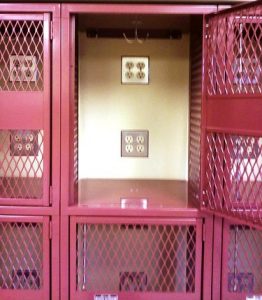 Welded Wire Lockers 