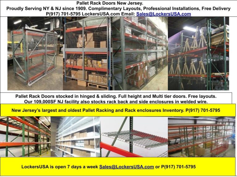 Pallet Rack Doors Wall Twp Archives LockersUSA
