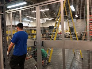 Welded wire security cage NJ