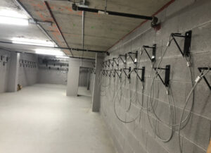 Wall mount bike brackets Queens NY 11102
