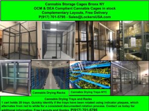 Cannabis Storage Cage Bronx NY