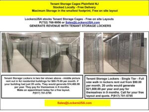 storage cages Plainfield NJ