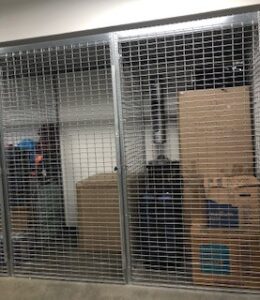 Tenant storage lockers Jacksonville FL.