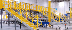 Conveyor CrossOver Stairs platform NJ