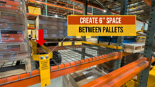 Pallet Rack Flue space code 