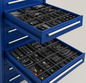 Modular cabinets drone equipment