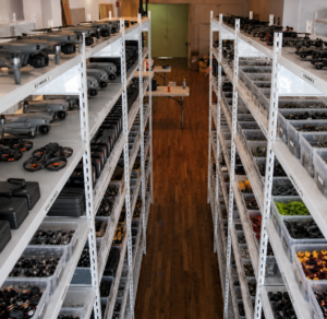 Drone storage shelving NJ